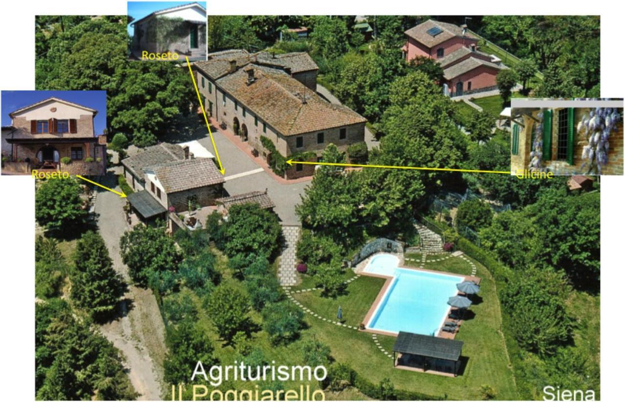 Agriturismo Il Poggiarello Siena Esterno foto
